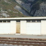 Schweizer-Eisenbahnen - Bahnhof Roche VD