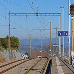 Schweizer-Eisenbahnen - Bahnhof Burghalden