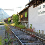 Schweizer-Eisenbahnen - Ehemaliger Bahnhof Frutigen