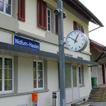 Schweizer-Eisenbahnen - Bahnhof Nidfurn-Haslen