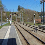 Schweizer-Eisenbahnen - Bahnhof Gümmenen