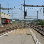 Schweizer-Eisenbahnen - Bahnhof St-Prex