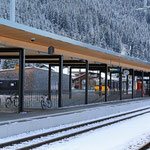 Schweizer-Eisenbahnen - Bahnhof Küblis