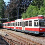 April 2021:  Abschied von der Waldenburger Bahn. Der Betrieb wurde Anfang April 2021 eingestellt. (Aufnahme vom August 2019.)