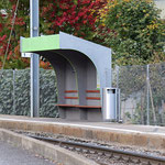 Schweizer-Eisenbahnen - Bahnhof Monthey-En Place