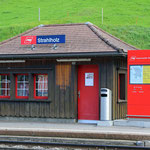 Schweizer-Eisenbahnen - Bahnhof Strahlholz