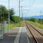 Schweizer-Eisenbahnen - Bahnhof Vionnaz