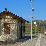 Schweizer-Eisenbahnen - Bahnhof Buckten