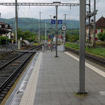 Schweizer-Eisenbahnen - Bahnhof Courgenay