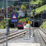 Schweizer-Eisenbahnen - Bahnhof Brunnadern-Neckertal