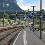 Schweizer-Eisenbahnen - Bahnhof Bex