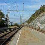 Schweizer-Eisenbahnen - Bahnhof Hohtenn