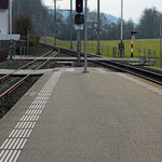 Schweizer-Eisenbahnen - Bahnhof Obermuhen
