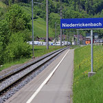 Schweizer-Eisenbahnen - Bahnhof Niederrickenbach Station