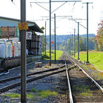 Schweizer-Eisenbahnen - Bahnhof Siegershausen