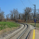 Schweizer-Eisenbahnen - Bahnhof La Joy-Clinique