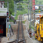 Schweizer-Eisenbahnen - Bahnhof Poschiavo