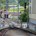 Schweizer-Eisenbahnen - Bahnhof Poschiavo
