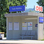 Schweizer-Eisenbahnen - Bahnhof Sulz-Röthis