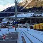 Schweizer-Eisenbahnen - Bahnhof Airolo
