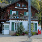 Schweizer-Eisenbahnen - Bahnhof Les Avants