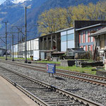 Schweizer-Eisenbahnen - Bahnhof Flüelen