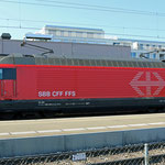 Schweizer-Eisenbahnen - Re 460 * Nummer 048 - Aufnahme vom 5. März 2022
