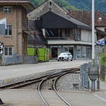 Schweizer-Eisenbahnen - Bahnhof Oberdorf BL Winkelweg