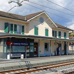 Schweizer-Eisenbahnen - Bahnhof Cossonay-Penthalaz