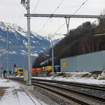 Schweizer-Eisenbahnen - Bahnhof Näfels-Mollis