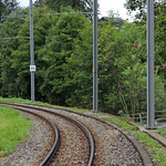 Schweizer-Eisenbahnen - Bahnhof Les Nicolets