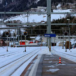 Schweizer-Eisenbahnen - Bahnhof Airolo