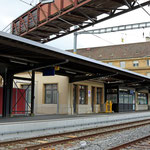 Schweizer-Eisenbahnen - Bahnhof Neuchâtel