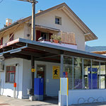 Schweizer-Eisenbahnen - Bahnhof Langendorf