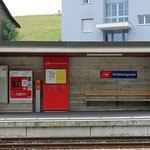 Schweizer- Eisenbahnen - Bahnhof Schützengarten