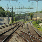 Schweizer-Eisenbahnen - Bahnhof Nyon