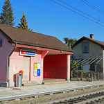 Schweizer-Eisenbahnen - Bahnhof San Antonino