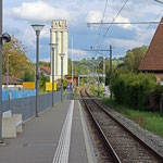 Schweizer-Eisenbahnen - Bahnhof Corcelles-Sud