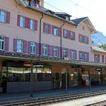 Schweizer-Eisenbahnen - Bahnhof Pontresina