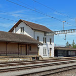 Schweizer-Eisenbahnen - Bahnhof Niederglatt