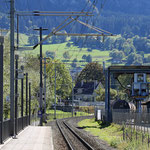 Schweizer-Eisenbahnen - Bahnhof Landquart Ried