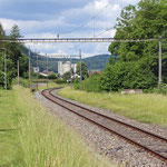 Schweizer-Eisenbahnen - Bahnhof Rümikon-Mellikon