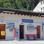 Schweizer-Eisenbahnen - Bahnhof Le Châtelard VS