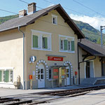Schweizer-Eisenbahnen - Bahnhof Hospental