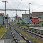 Schweizer-Eisenbahnen - Bahnhof Payerne