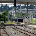 Schweizer-Eisenbahnen - Bahnhof St. Fiden