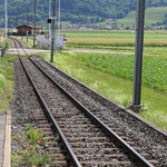 Schweizer-Eisenbahnen - Bahnhof St-Triphon-Gare