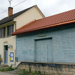 Schweizer-Eisenbahnen - Bahnhof Courtemaîche