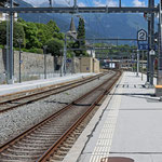Schweizer-Eisenbahnen - Bahnhof Sierre/Siders