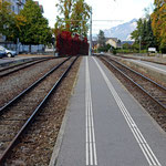 Schweizer-Eisenbahnen - Bahnhof Monthey-Ville
